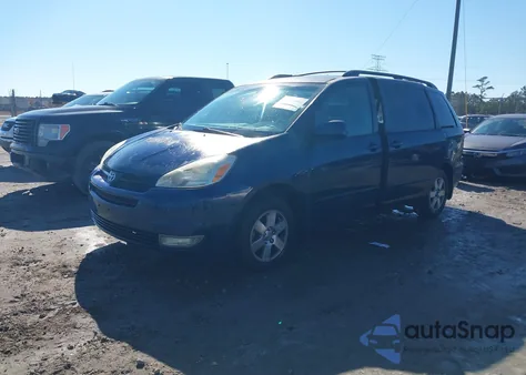 2005 Toyota Sienna Xle из США, поврежденный, VIN 5TDZA22C65S323397